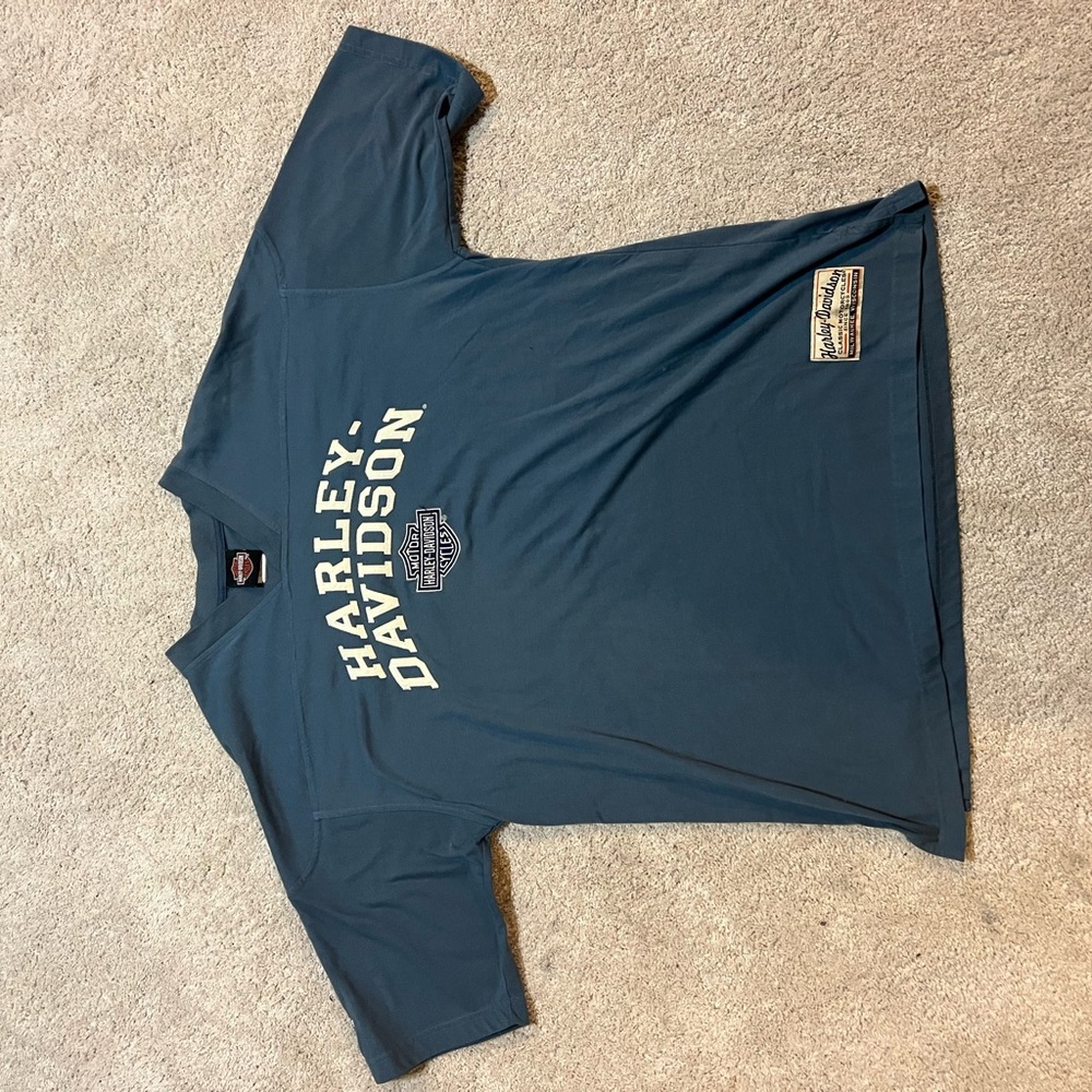 Harley-Davidson Dark Blue Short Sleeve Tee